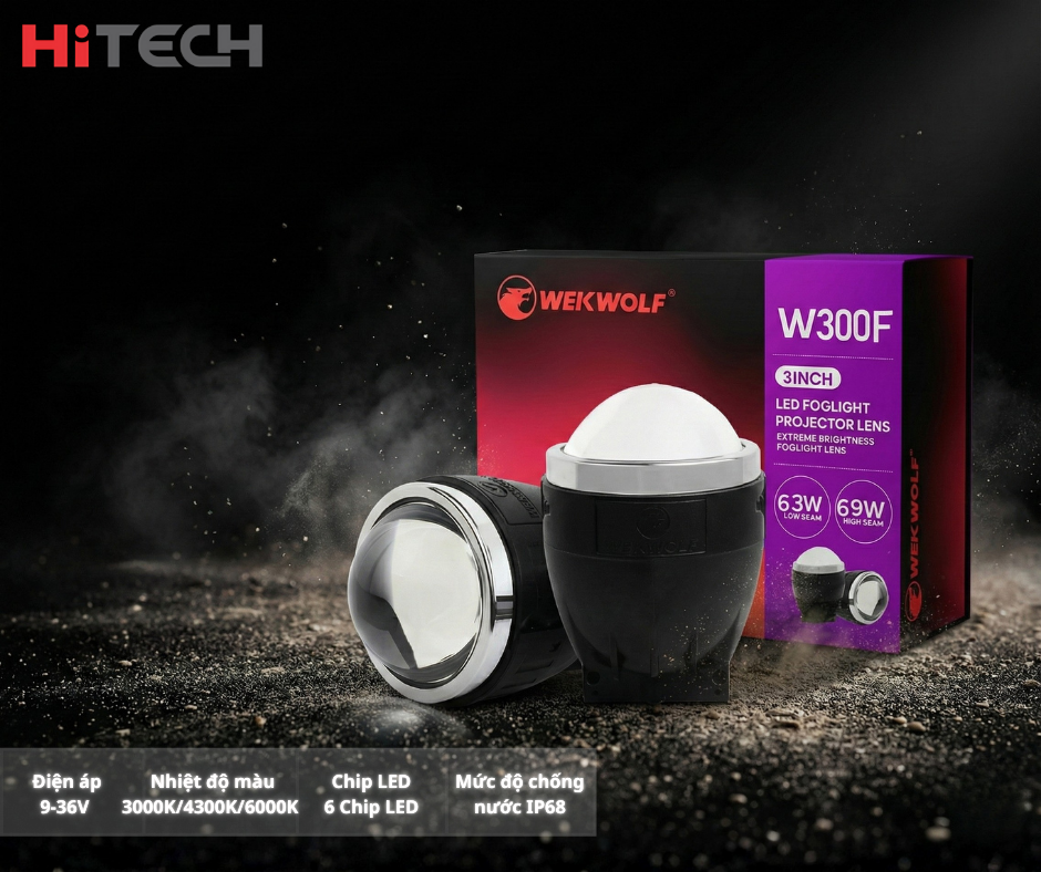 Bi gầm ô tô wekwolf W300