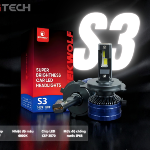 Đèn led tăng sáng ô tô wekwolf S3
