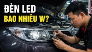 công suất đèn led ô tô bao nhiêu w